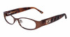 Bebe Designer Eyeglasses 5037 in Smoked Topaz :: Custom Left & Right Lens
