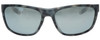 Front View of Smith REDDING Sunglasses in Grey Tortoise/Polarized Platinum Silver Mirror 52 mm