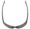 Top View of Smith REDDING Sunglasses in Grey Tortoise/Polarized Platinum Silver Mirror 52 mm