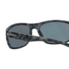 Close Up View of Smith REDDING Sunglasses in Grey Tortoise/Polarized Platinum Silver Mirror 52 mm