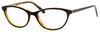 Front View of Hemingway H4667 Blue Light Blocking Filter+A/R Womens Cat Eye Eyeglasses Black/T
