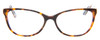 Front View of Vera Bradley Liliana Designer Reading Eye Glasses with Custom Cut Powered Lenses in Katalina Blues Tortoise Havana Honey Ladies Cateye Full Rim Acetate 54 mm
