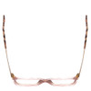 Fendi Designer Reading Glasses FF-0077-0E17-50 mm in Pink Layer Crystal Tortoise