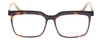Front View of Ernest Hemingway H4899-TOB Designer Bi-Focal Prescription Rx Eyeglasses in Tortoise Havana Black Unisex Square Full Rim Acetate 53 mm