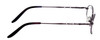 Side View of Joan Collins JC9810-LIL Women Oval Designer Reading Glasses in Lilac Purple 51mm