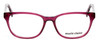 Front View of Marie Claire MC6203-PLU Designer Reading Glasses Plum Purple Crystal Pink 51 mm