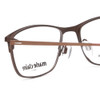 Close Up View of Marie Claire MC6213-TLE Cateye Designer Reading Glasses in Teal Green Blue 52 mm