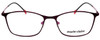 Front View of Marie Claire MC6214-PFS Designer Bi-Focal Prescription Rx Eyeglasses in Purple Fuchsia Hot Pink Ladies Cateye Full Rim Stainless Steel 54 mm