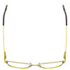 Top View of Marie Claire MC6239-JAD Classic Designer Reading Glasses Black Jade Green 49 mm