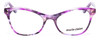 Front View of Marie Claire MC6252-PTO Designer Single Vision Prescription Rx Eyeglasses in Purple Tortoise Havana Ladies Cateye Full Rim Acetate 53 mm