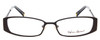 Front View of Valerie Spencer VS9194-BLK Ladies Rectangle Designer Reading Glasses Black 54 mm