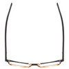 Eyebobs Win Win Unisex Classic Full Rim Designer Reading Glasses Gold Black 51mm