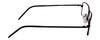 Side View of Porsche Design P8197-D-54mm Titanium Designer Reading EyeGlasses in Satin Purple