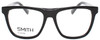 Front View of Smith Optics DOMINION Designer Bi-Focal Prescription Rx Eyeglasses in Gravy Dark Grey Unisex Square Full Rim Acetate 54 mm