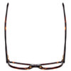 Top View of Smith ARCHWAY Cateye Designer Reading Glasses in Havana Tortoise Brown Gold 51mm