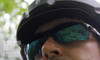 Smith Optics ENVOY MAX Unisex .5-Rimless Sunglasses Gloss Black/Blue Mirror 71mm