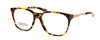 Profile View of Smith Optics ROAM Designer Blue Light Blocking Eyeglasses in Dark Havana Tortoise Brown Gold Unisex Cateye Full Rim Acetate 55 mm