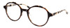 Profile View of Eyebobs Flip 2607 11 Designer Reading Glasses in Brown Black Tortoise Grey 49 mm