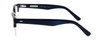 Ernest Hemingway Eyeglass Collection 4629 in Gloss Black & Silver :: Custom Left & Right Lens