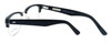 Ernest Hemingway Eyeglass Collection 4629 in Gloss Black & Silver :: Custom Left & Right Lens