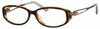 Profile View of Ernest Hemingway Designer Blue Light Blocking Glasses 4655 in Brown Oval 50mm
