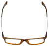 Top View of Esquire Designer Blue Light Block Glasses EQ1504 Matte-Tortoise 53mm Unisex 53mm