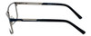 Side View of Esquire Designer Blue Light Block Glasses EQ1517 Navy 58mm Mens Rectangle 58mm