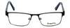 Front View of Esquire Designer Blue Light Blocking Eye Glasses EQ1523 in Navy 53mm Unisex 53mm
