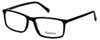 Profile View of Esquire Designer Blue Light Blocking Glasses EQ1528 Navy-Tortoise 54mm Rectangle