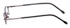 Side View of FlexPlus Collection Designer Blue Light Blocking Glasses Model 109 Purple 41mm