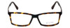 Front View of Calabria Viv Designer Blue Light Blocking Glasses 243 Tortoise 53mm Unisex 53mm