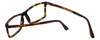 Close Up View of Calabria Viv Designer Blue Light Blocking Glasses 243 Tortoise 53mm Unisex 53mm