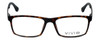 Front View of Calabria Viv Designer Blue Light Blocking Glasses 2009 Tortoise 54mm Rectangle