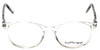 Front View of Ernest Hemingway Designer Blue Light Blocking Glasses 4677 in Crystal Round 49mm