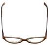 Top View of Vera Bradley Designer Blue Light Blocking Glasses Nicole-PUC in Puccini 47mm