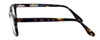 Side View of Ernest Hemingway Designer Blue Light Blocking Glasses H4617 in Tortoise 52mm