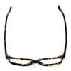 Top View of Ernest Hemingway Designer Blue Light Blocking Glasses H4617 in Tortoise 52mm