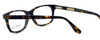 Close Up View of Ernest Hemingway Designer Blue Light Blocking Glasses H4617 in Tortoise 52mm