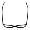 Top View of Ernest Hemingway Designer Blue Light Blocking Glasses H4617 in Black 52mm Square