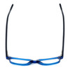 Top View of Ernest Hemingway Designer Blue Light Blocking Glasses H4617 in Black-Blue 52mm