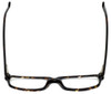 Top View of Big&Tall Designer Blue Light Blocking Glasses 3 in Dark Tortoise Acetate 60mm