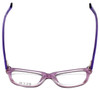 Top View of Ecru Designer Blue Light Blocking Glasses Morrison-049 in Tortoise-Purple 51mm