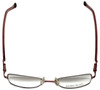 Top View of Charriol Designer Blue Light Blocking Glasses PC7214-C4 in Pink 52mm Cateye 52mm