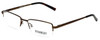 Profile View of Outdoor Life Designer Blue Light Block Glasses OL825M-183 Brown 53mm Unisex 53mm