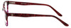 Side View of Marie Claire Designer Blue Light Blocking Glasses MC6202-LAV Lavender Mix 52mm