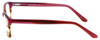 Side View of Marie Claire Designer Blue Light Blocking Glasses MC6232-PBR Purple Brown 53mm
