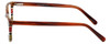 Side View of Marie Claire Designer Blue Light Blocking Glasses MC6245-APS Apple Stripe 52mm