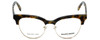 Front View of Marie Claire Designer Blue Light Block Glasses MC6247-ATO Antique Tortoise 51mm