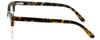 Side View of Marie Claire Designer Blue Light Block Glasses MC6247-ATO Antique Tortoise 51mm
