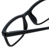 Top View of M Readers Designer Blue Light Blocking Glasses 105-SBLK Black 52mm Unisex 52mm